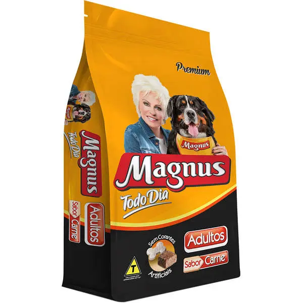 Ração Magnus Todo Dia Sabor Carne para Cães Adultos -15Kg - promoções.pet